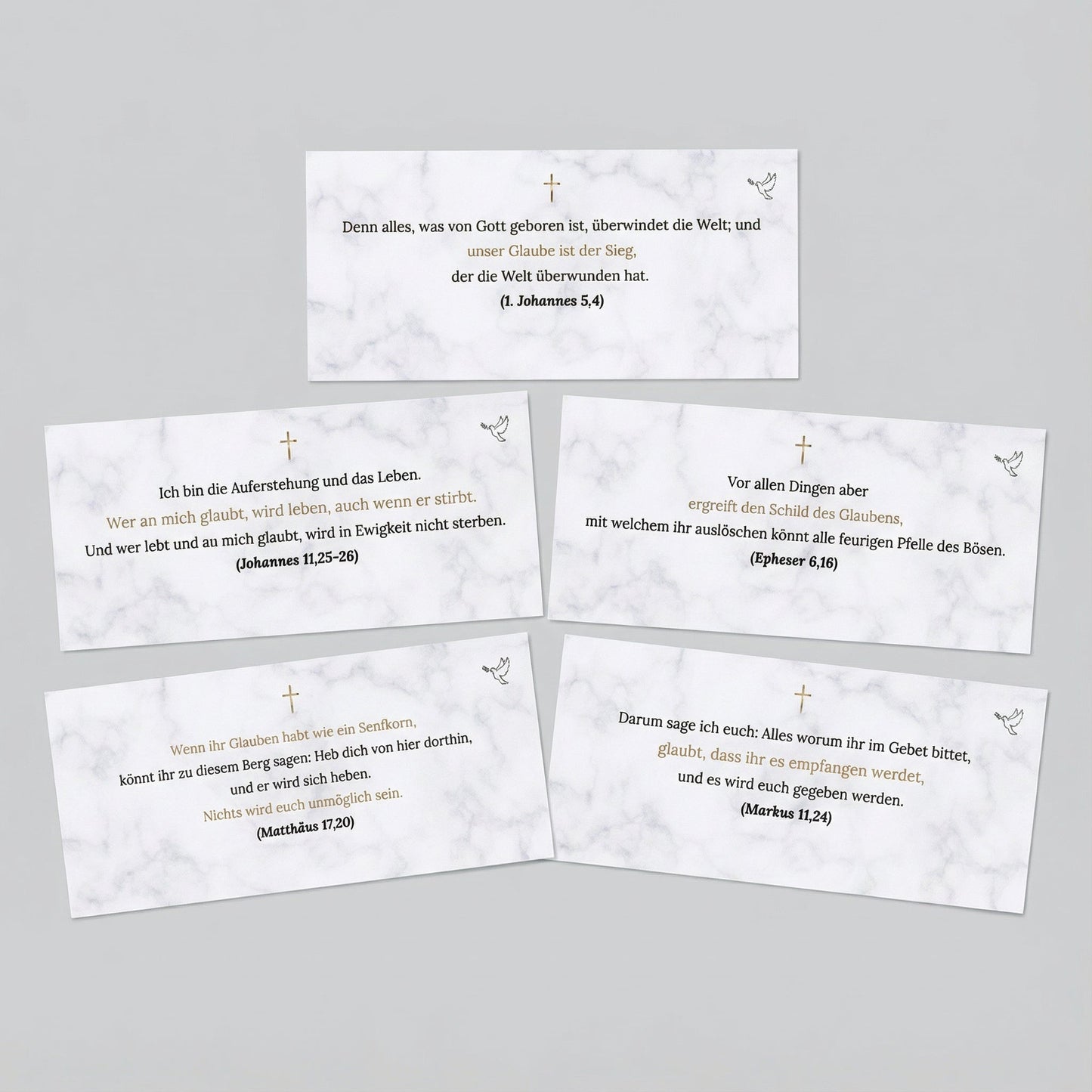 Blessing Pack - 5er-Bundle Edel-Vollmilch Faith & Shield