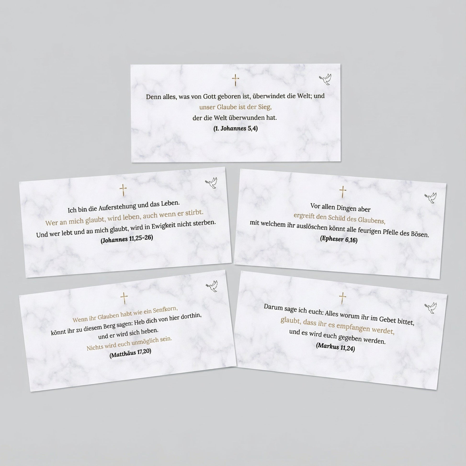 Blessing Pack - 5er-Bundle Edel-Vollmilch Faith & Shield